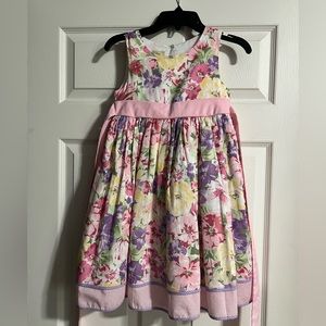 Spring floral dress